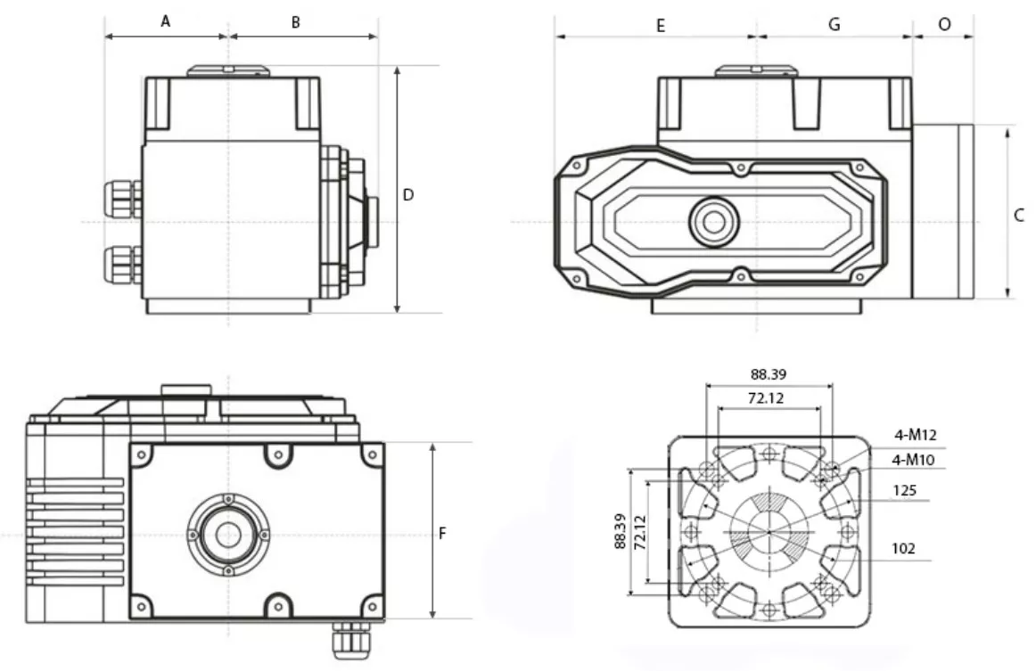 Электропривод MT-200-380