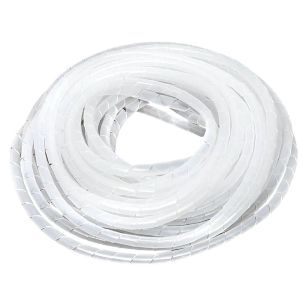Лента монтажная EKF PROxima SWB D=6 мм спиральная, диаметр жгута d=4 мм, длина ленты 10 м, материал - полиэтилен plc-swb-06