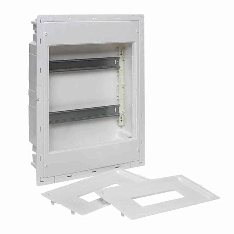 Щит распределительный EKF ProfiBox 24+4 модуля, IP41, силовой, встраиваемый, материал – пластик, цвет белый profibox-24+4