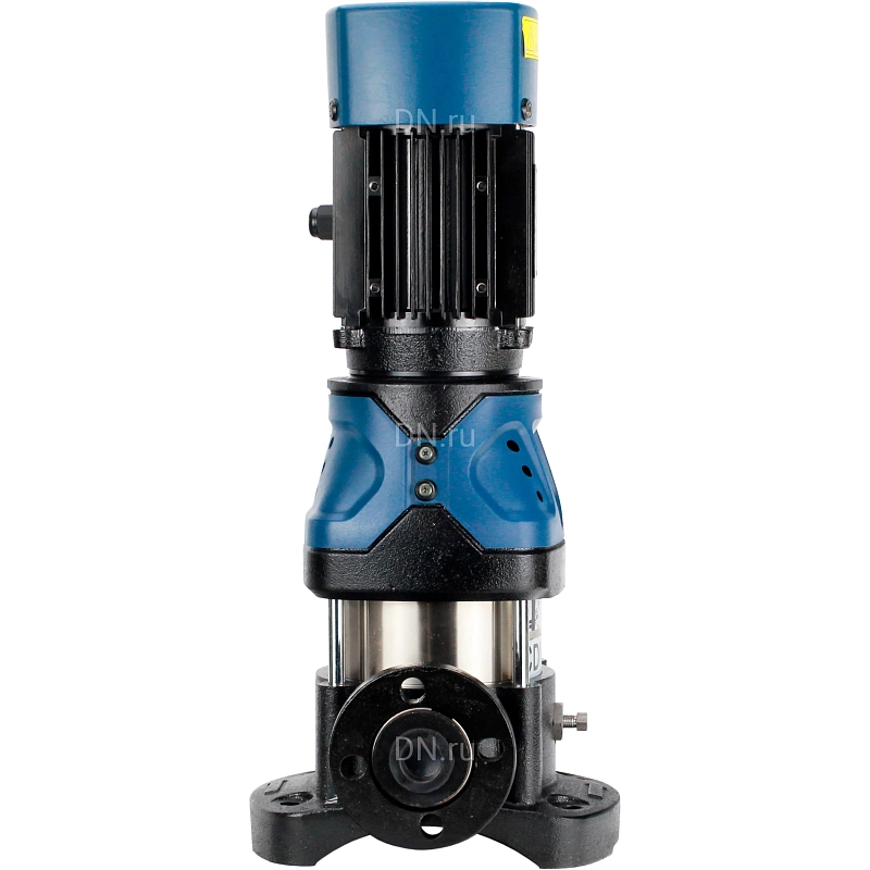 Насос многоступенчатый ин-лайн CDM5-11/0FC-220/380-1.5 поверхностный, вертикальный, корпус - чугун, мощность - 1.5кВт, напор - 68м, производительность - 83л/мин, 380В