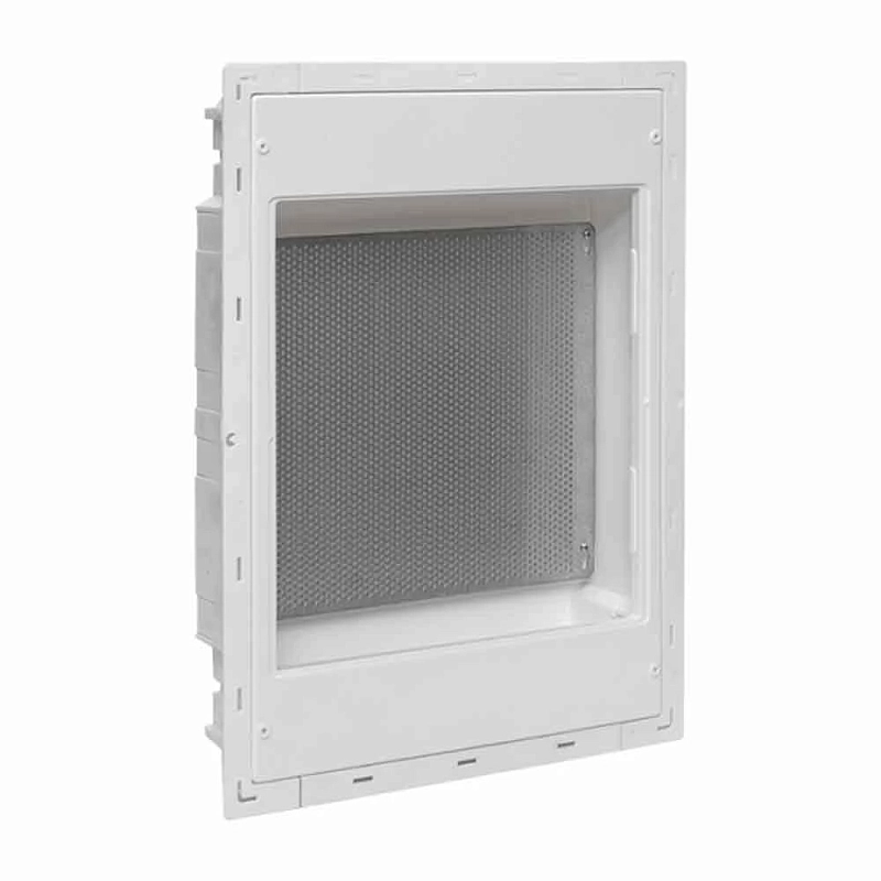 Щит распределительный EKF ProfiBox 513х403х105, IP41, слаботочный, встраиваемый, материал – пластик, цвет белый profibox-m-24+4